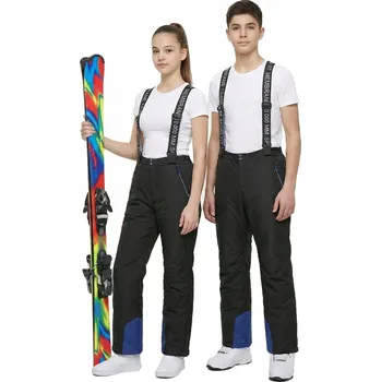 Snowboardové kalhoty Dětské lyžařské zimní kalhoty SPORT FIT na svah MEMBRÁNA 10 000 - Velikost 170