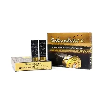 Příslušenství pro sportovní střelbu Brokový náboj S&B 16/67,5 Black Flash 32 g brok 3,5 mm