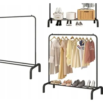 Věšák Stojací věšák kovový Nobo Kids černý