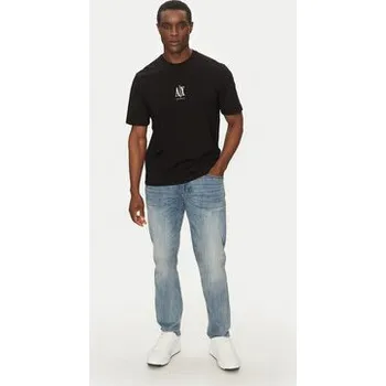 Pánské tričko Armani Exchange T-Shirt XM000363 AF12308 UC001 Černá Regular Fit XL