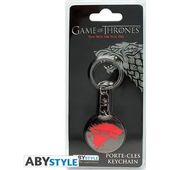 Přívěšek na klíče Game of Thrones - Winter is coming
