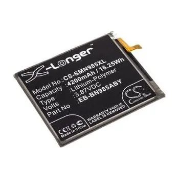 Baterie pro mobilní telefon Baterie pro Samsung Sm-N986b/ds, 4200 mAh, Cameron Sino CS-SMN985XL