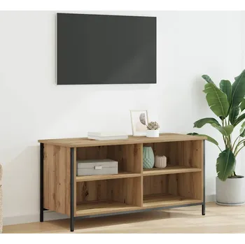 Obývací pokoj Televizní skříň Artisanový dub 100 x 40 x 50 cm