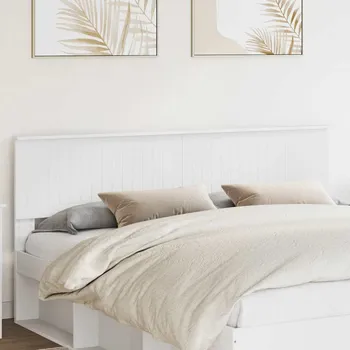 Čelo postele s čelo Bílá 180 cm Kompozitní dřevo