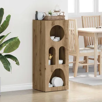 Příborník do zásuvky Servírovací skříň Artisanový dub 40 x 35 x 100.5 cm