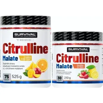 Aminokyselina Survival Citrulline Malate - akce 525 g + 210 g