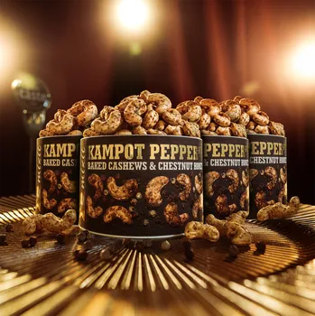 Sušená potravina Mixit 3+1 – pečené ořechy s medem a Kampotským pepřem