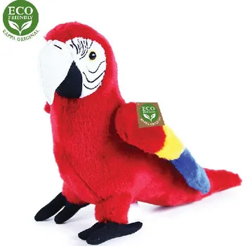 Dětské zboží Plyšový papoušek červený Ara Arakanga 24 cm ECO-FRIENDLY