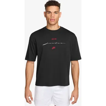 Pánské tričko Nike M J FLT SCRIPT BOXY SS CREW S 677849