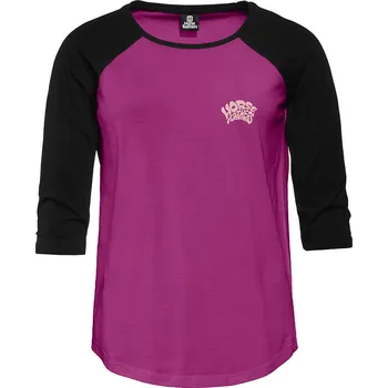 Dámské tričko Top Kandre - orchid/black velikost XS