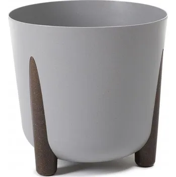 Květináč Květináč LAMELA Květináč 3 nohy FRIDA, průměr 26cm, šedá