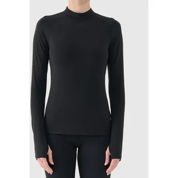 Dámské tričko Spodní prádlo s dlouhým rukávem 4F letní černé vel. M