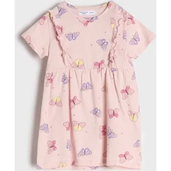 Dívčí šaty Sinsay - Šaty - pastelová růžová - 9569C-03X - 9569C-03X-68