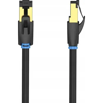 Síťový kabel Síťový kabel CAT8 SFTP Vention IKABD RJ45 Ethernet 40 Gbps 0,5 m černý