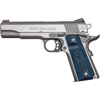 Airsoftová zbraň Pistole COLT 1911 Competition Stainless 5'' ráže .45 ACP výstavní kus