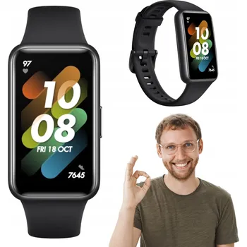 Chytré hodinky Chytrý náramek Huawei Band 7 černý