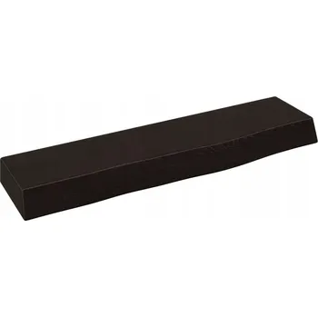 police Dřevěná police VidaXL 10 x 40 cm, odstíny šedé