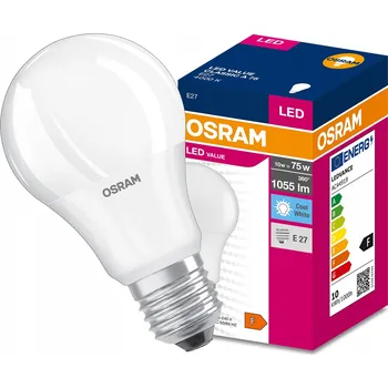 Žárovka Osram LED žárovka A60 E27 1055 lm 10W (odpovídá 75W) neutrální bílá