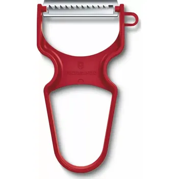 Kuchyňská škrabka Škrabka Victorinox Rapid s ostřím Julienne plastová červená