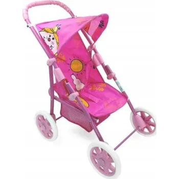 Kočárek pro panenku LAZUR MIX Kočárek pro panenky DARIA LAZUR