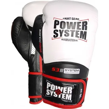 Boxerské rukavice Power System Boxerské rukavice Impact Evo bílé