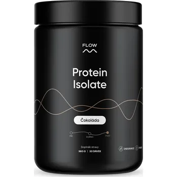 Protein Flow nutrition Protein Isolate - čokoláda 980 g / 30 dávek + 2 měsíce na vrácení zboží