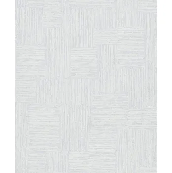 Tapeta Geometrická vliesová tapeta na zeď, bílá, 82549, Naomi, Novamur