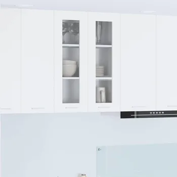 Příborník do zásuvky Závěsná skříňka se dveřmi Bílá 60 x 31 x 80 cm kompozitní dřevo