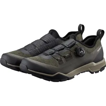 Pánské cyklistické tretry Shimano Tretry Shimano SH-EX700, olivová velikost 48