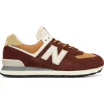 Pánská vycházková obuv NEW BALANCE-U574MRR M brown/dull orange Hnědá 45