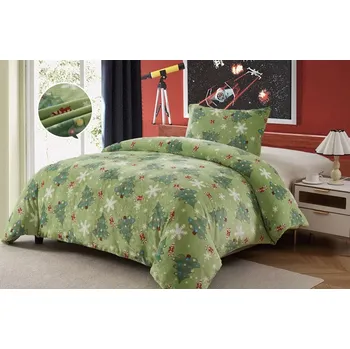 Povlečení NOVINKA 2025 ! POVLEČENÍ MIKROPLYŠ 70x90/140x200cm - STROMEČEK