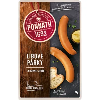 Ponnath Libové párky 300g