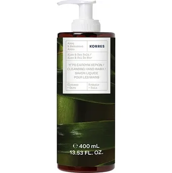 Péče o ruce KORRES Aloe & Sea Salt Cleansing Hand Wash 400 ml