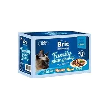 Volný čas Brit Premium Kapsičky pro kočky Brit Premium, filetky, mix příchutí, 12x85 g