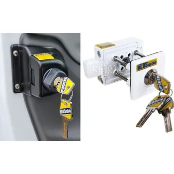 Příslušenství ke karavanu Sada zámků kabiny a univerzálních zámků HEOSolution proTransit varianta Zámky kabiny + 3 ks univerzál