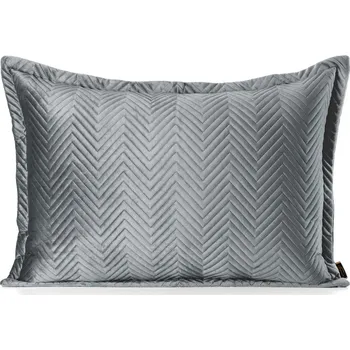 Povlečení Dekorační povlak na polštář SOFIA 70x50cm v grafitové barvě