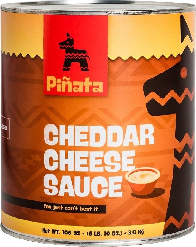 Cheddar cheese sauce piňata 3kg