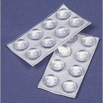 Příslušenství ke karavanu Samolepící tlumiče hluku pro dveře a zásuvky varianta Kulatý, 16 ks, průměr 8 mm