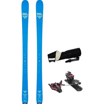 Sjezdové lyže Black Crows Ova Freebird + Kohla Mohair Mix + Dynafit Radical 92 mm Flamingo, 163 cm