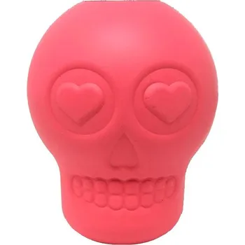 Hračka pro psa Hračka na pamlsky Lebka - Puppy | SodaPup | Růžová