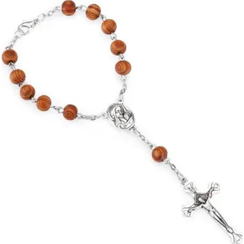 Růženec Amparo Miranda® Náramek dřevěný růženec Oliva 8138