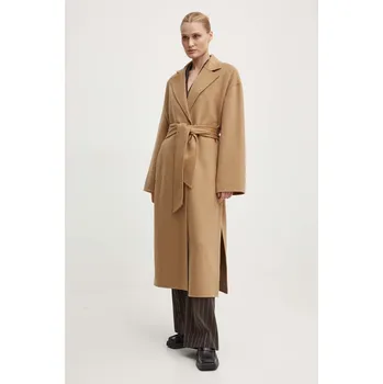 Dámský kabát Vlněný kabát Day Birger et Mikkelsen Wright - Double Faced Wool DAY65243322 béžová 01A, vel. 36