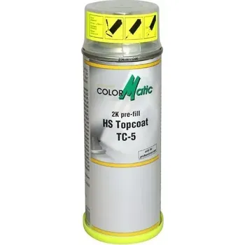 Barva ve spreji CM 2K předplněný sprej 400 ml – HS vrchní lak TC-5