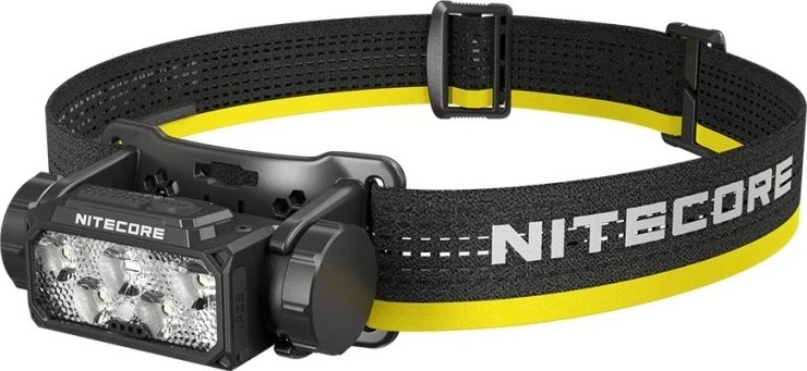 NITECORE HC60 UHE, bílá a červená LED, 1600 lm, 4000 mAh 18650, USB-C