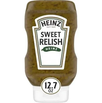 Omáčka Heinz Sweet Relish nakládané krájené okurky 375 ml