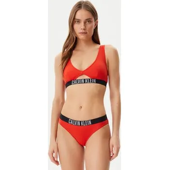 Dámské plavky Calvin Klein Swimwear Vrchní část bikin KW0KW02745 Červená M