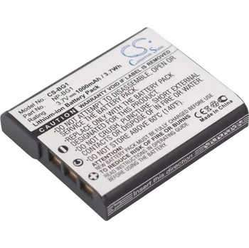 Baterie (ekv. NP-FG1, NP-BG1) pro Sony T20, T100, W35, H7, H9, N1, H3, Li-ion 3,7V 1000mAh