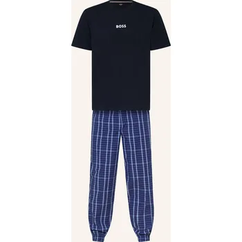 Pánské pyžamo Boss Pánské Pyžamo Easy Long, tmavě modrá / tmavě modrá /...