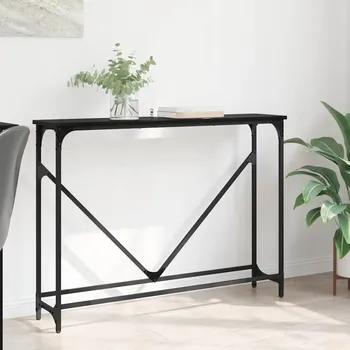 Konferenční stolek Konzolový stolek Černý dub 102 x 23 x 75 cm kompozitní dřevo