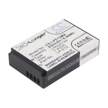 Baterie pro Canon Eos-M2, 820 mAh, Cameron Sino CS-LPE12MX